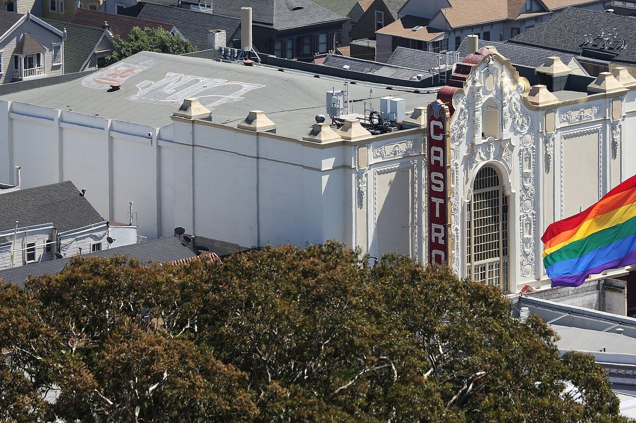 A view of the Castro Theatre in San Francisco